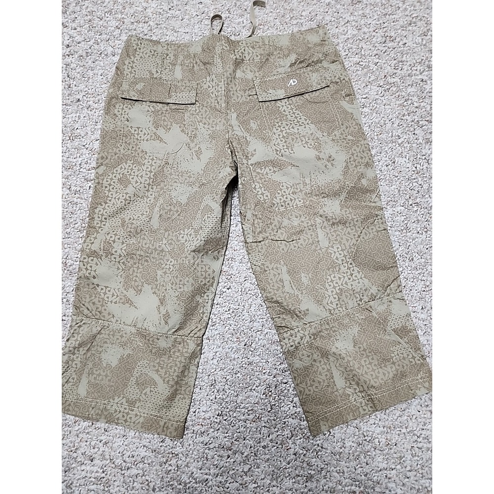 Nike The Athletic Dept. Women's Cotton Capri's Medium Beige Pockets Deadstock - Picture 11 of 14